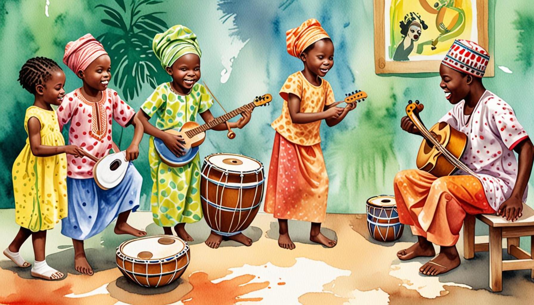 The Influence of Traditional Nigerian Music on Children’s Imaginative Play