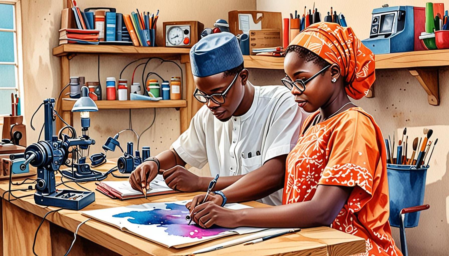 Innovations in Handicrafts: How Technology is Transforming Manual Skills in Nigeria