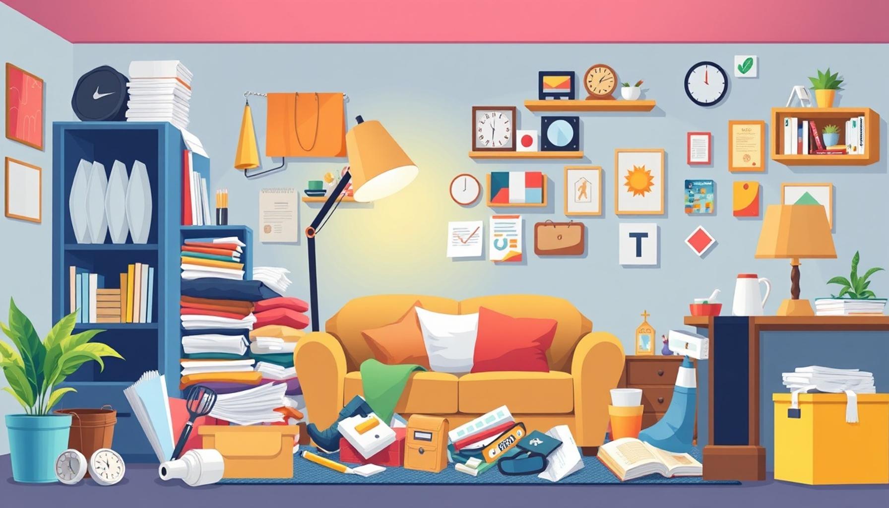 How Clutter Affects Our Relationships: The Importance of an Organized Space for Coexistence