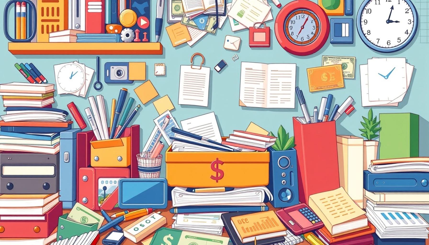 Visual Organization Techniques: Transforming Clutter into Style and Functionality
