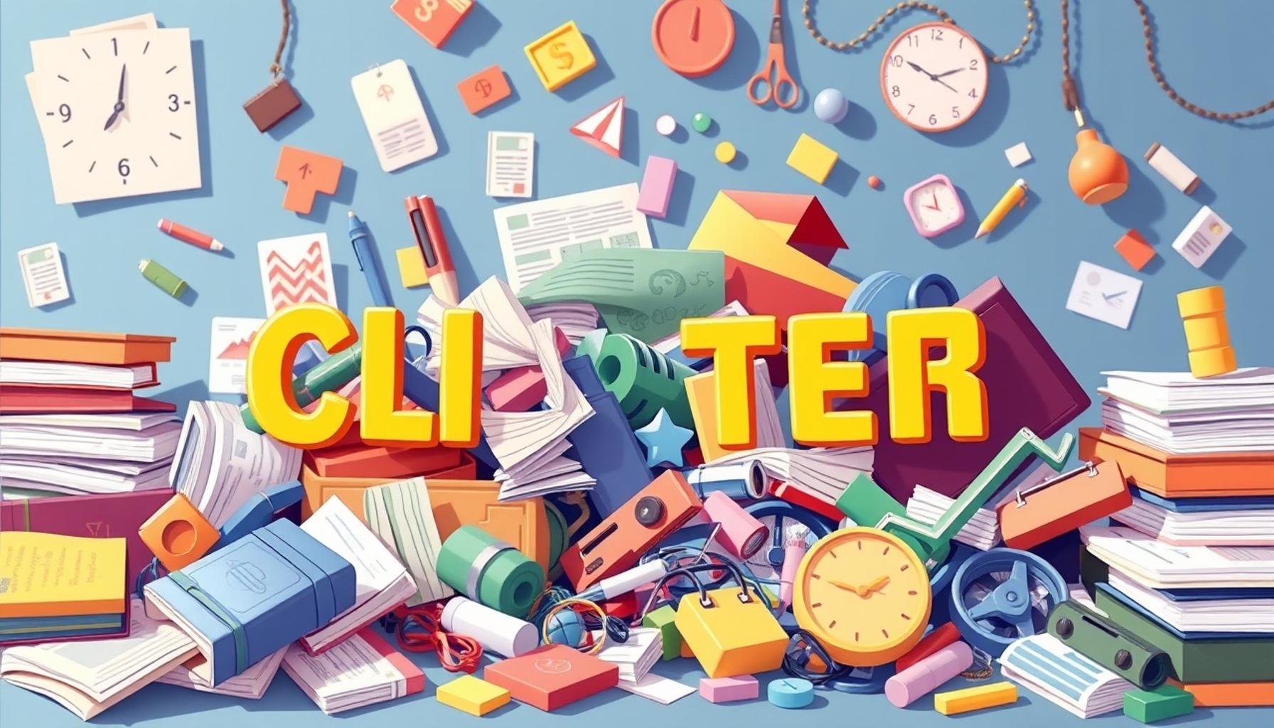 The Importance of Clutter Reduction in Personal Productivity