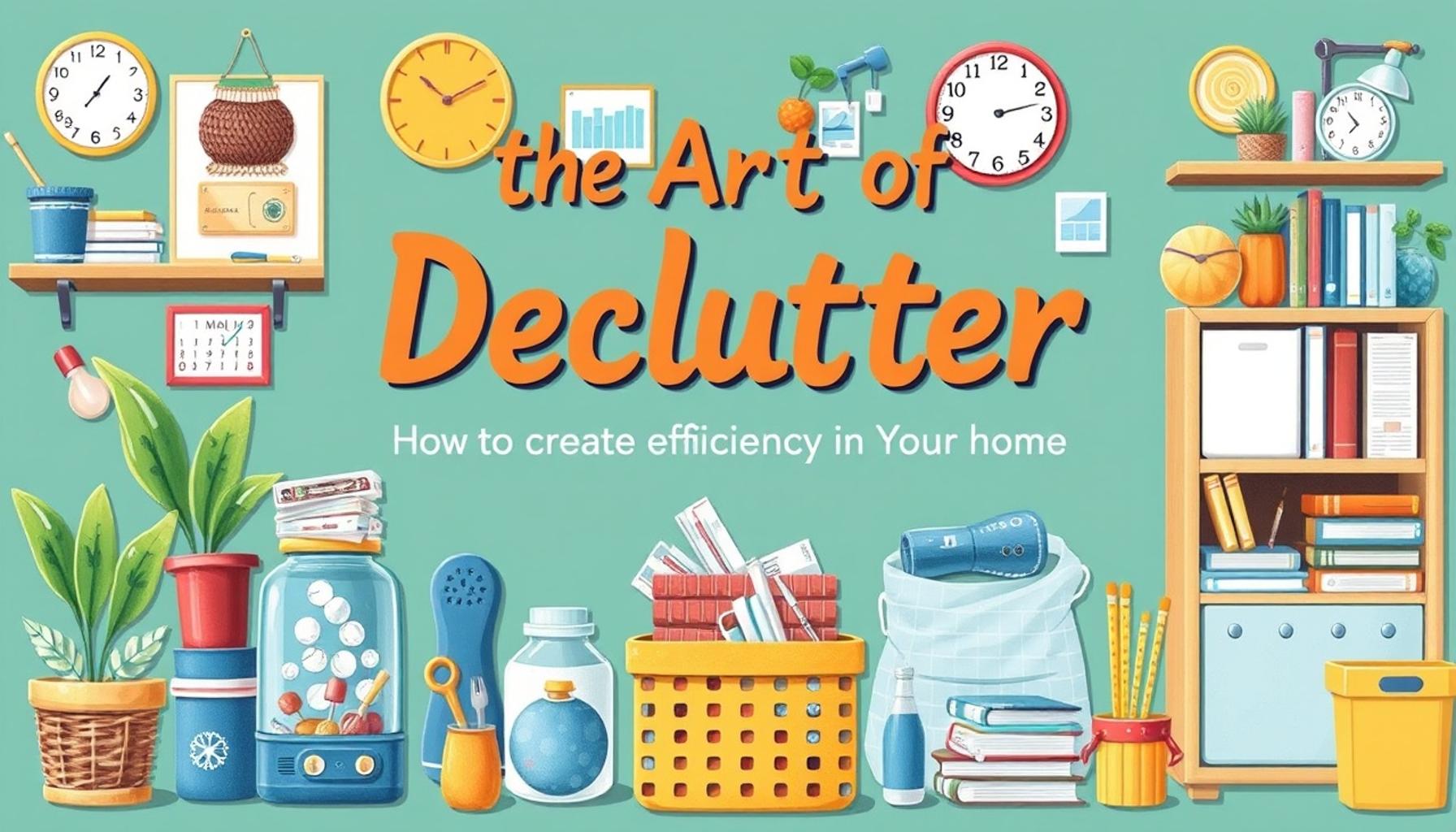 The Art of Decluttering: How to Create Space Efficiency in Your Home