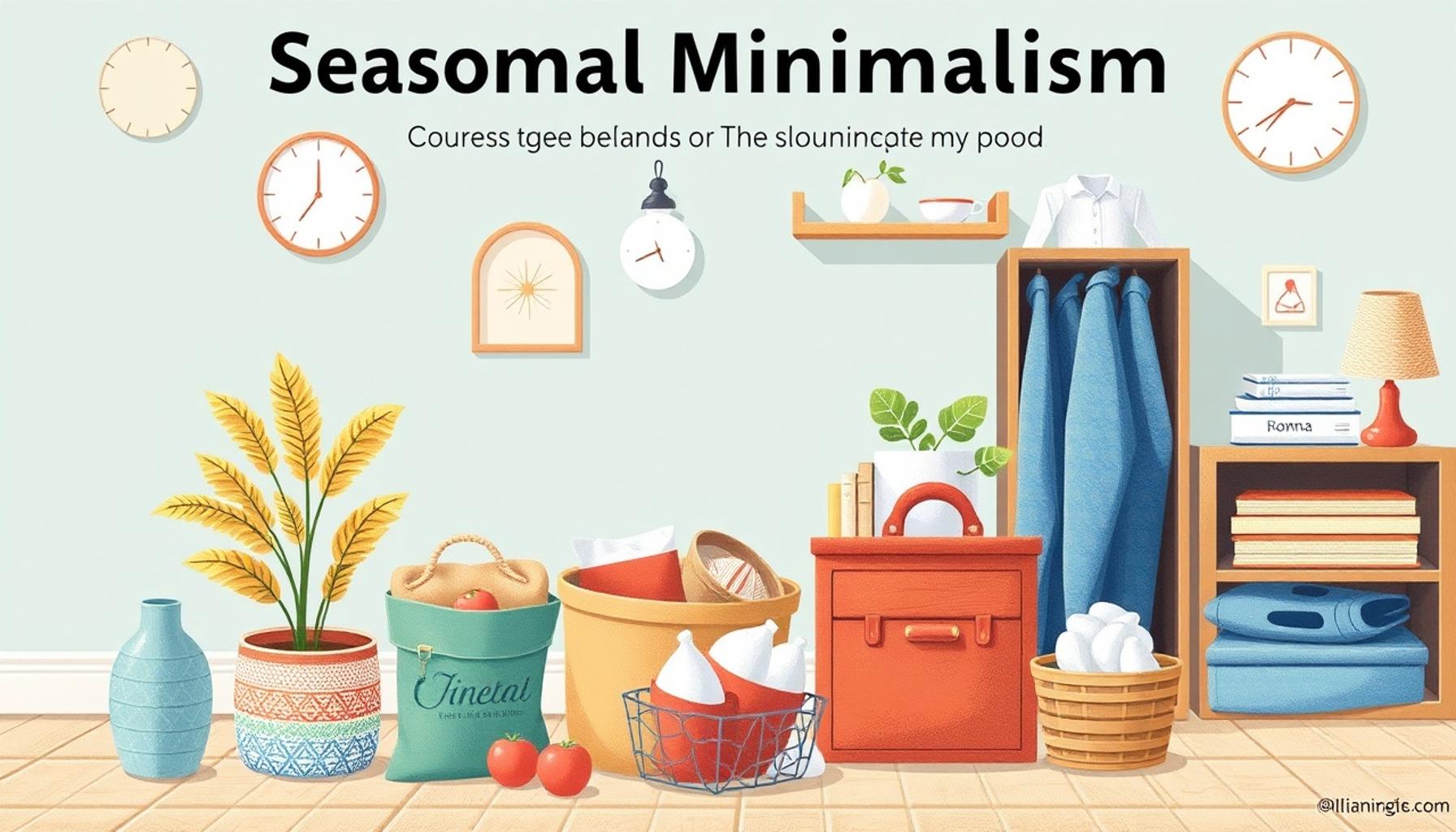 Seasonal Minimalism: Organizing Your Belongings for Year-Round Space Efficiency